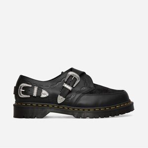 NEW Dr. Martens x The Great Frog Ramsey Creeper Hair On Monk Loafers In Black